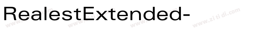 RealestExtended字体转换