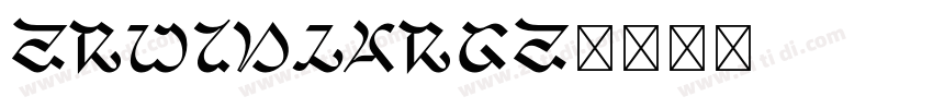 ErwinLarge字体转换