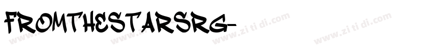 FromtheStarsRg字体转换