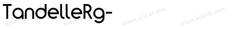 TandelleRg字体转换