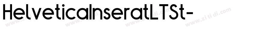 HelveticaInseratLTSt字体转换
