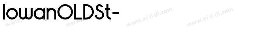 IowanOLDSt字体转换
