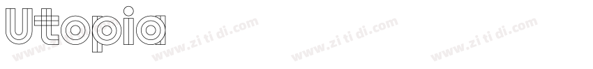 Utopia字体转换
