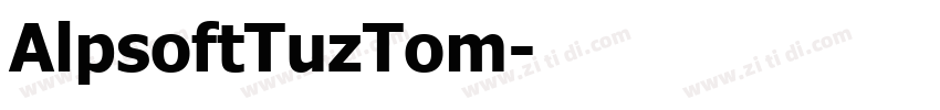 AlpsoftTuzTom字体转换
