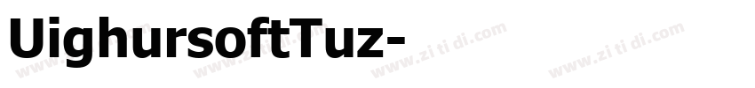 UighursoftTuz字体转换
