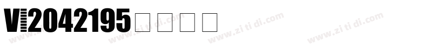 Vi2042195字体转换