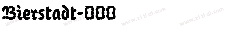 Bierstadt字体转换