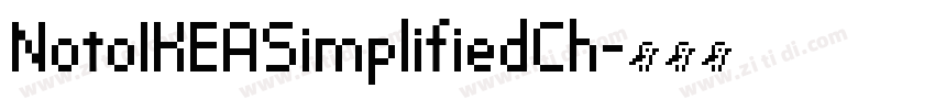 NotoIKEASimplifiedCh字体转换