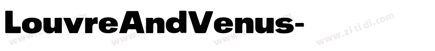 LouvreAndVenus字体转换