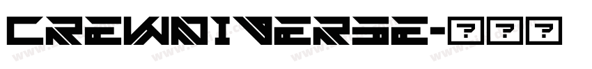 Crewniverse字体转换