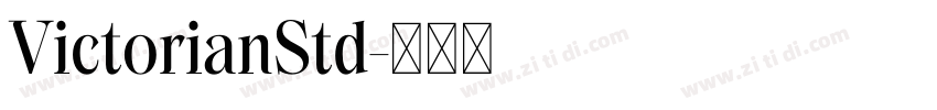 VictorianStd字体转换