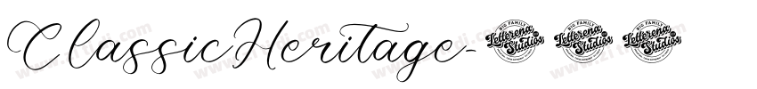 ClassicHeritage字体转换