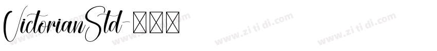 VictorianStd字体转换