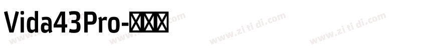 Vida43Pro字体转换