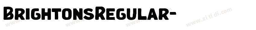BrightonsRegular字体转换 BrightonsRegular字体转换