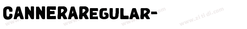CANNERARegular字体转换 CANNERARegular字体转换