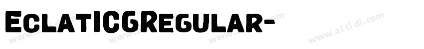 EclatICGRegular字体转换