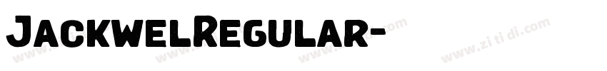 JackwelRegular字体转换 JackwelRegular字体转换