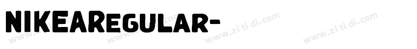 NIKEARegular字体转换