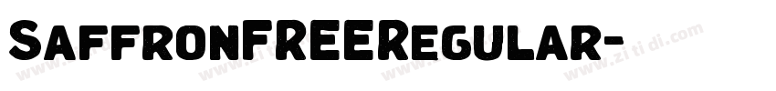 SaffronFREERegular字体转换 SaffronFREERegular字体转换