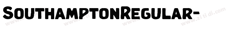 SouthamptonRegular字体转换 SouthamptonRegular字体转换