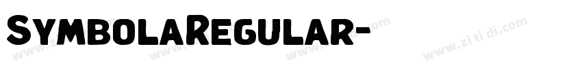 SymbolaRegular字体转换 SymbolaRegular字体转换