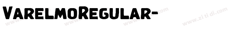 VarelmoRegular字体转换 VarelmoRegular字体转换