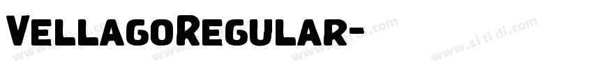 VellagoRegular字体转换 VellagoRegular字体转换