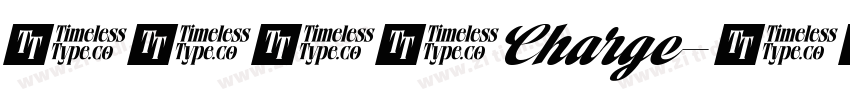 充电字体Charge字体转换