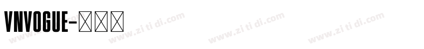 VnVogue字体转换