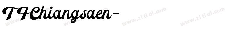 TFChiangsaen字体转换
