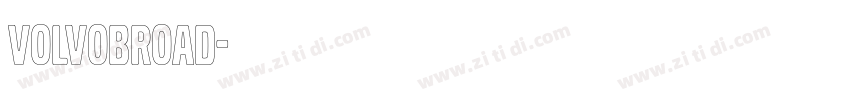 VolvoBroad字体转换