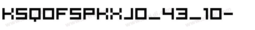 KSQOFSPKXJ0_43_10字体转换