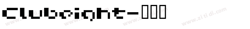 Clubeight字体转换