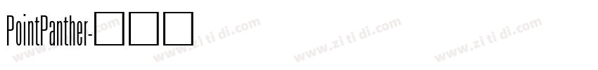 PointPanther字体转换