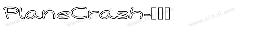 PlaneCrash字体转换