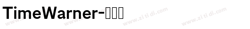 TimeWarner字体转换