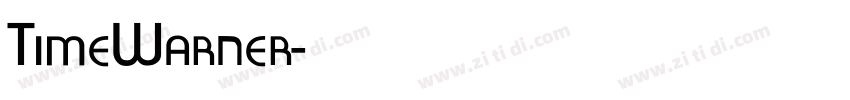 TimeWarner字体转换