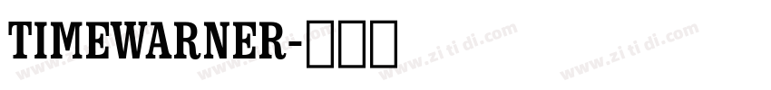 TimeWarner字体转换