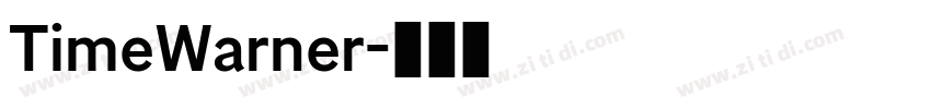 TimeWarner字体转换