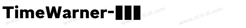 TimeWarner字体转换