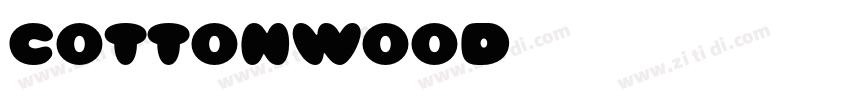 Cottonwood字体转换