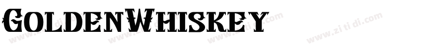 GoldenWhiskey字体转换