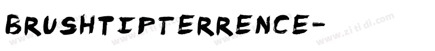 BrushtipTerrence字体转换