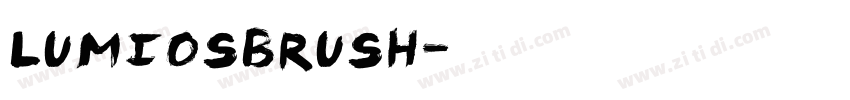 LumiosBrush字体转换