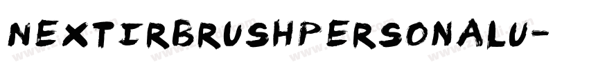 NextirBrushPersonalU字体转换