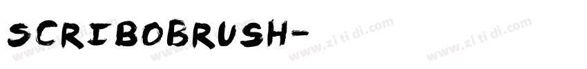 ScriboBrush字体转换