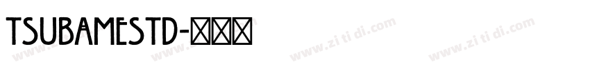TsubameStd字体转换