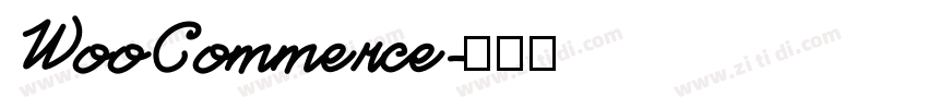 WooCommerce字体转换