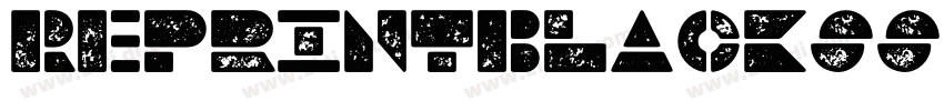 ReprintBlackSSK字体转换 ReprintBlackSSK字体转换